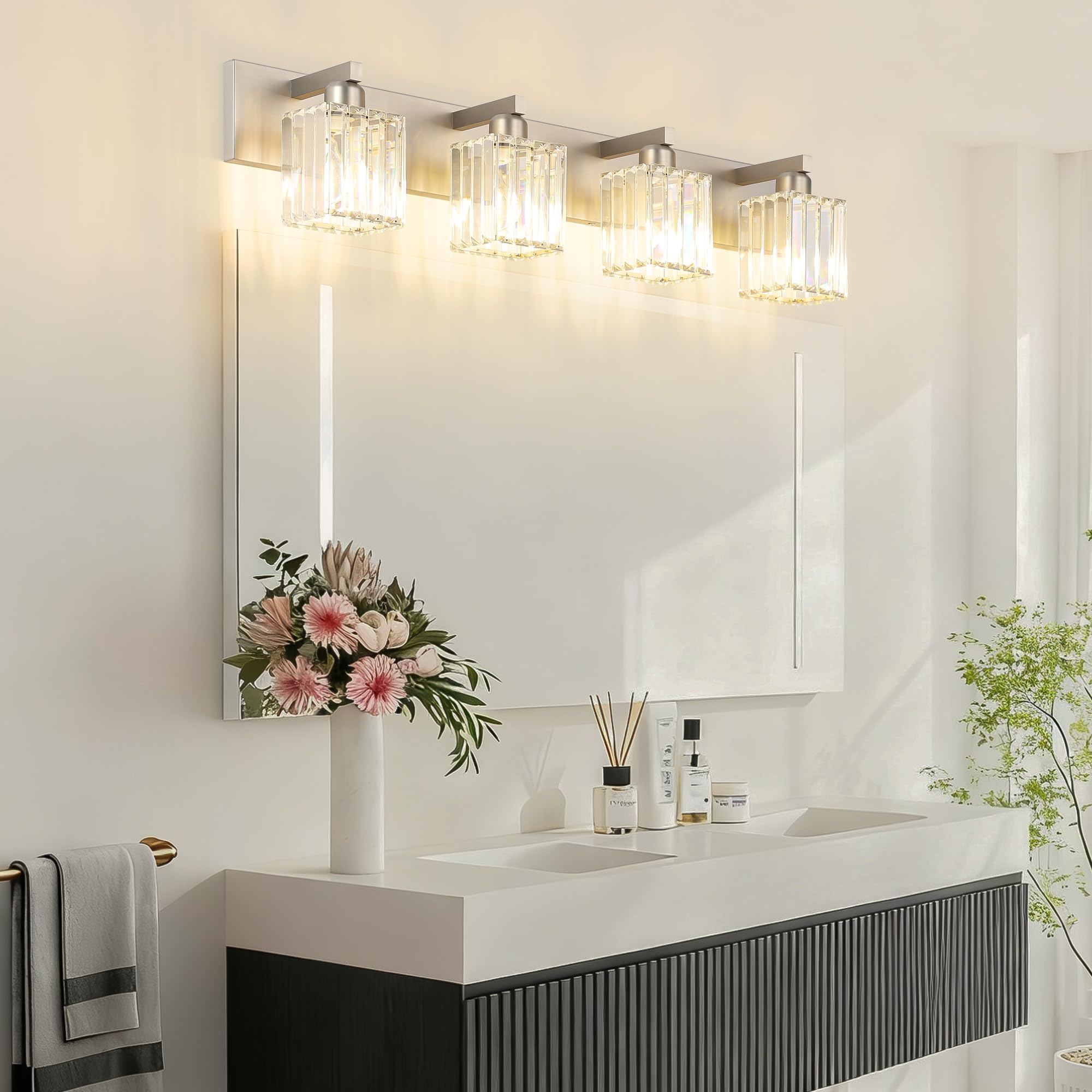 Aipsun packaging image illustrating secure shipping for vanity light
