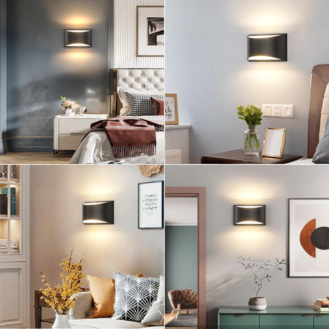 Aipsun wall sconce with G9 bulb visible and replaceable