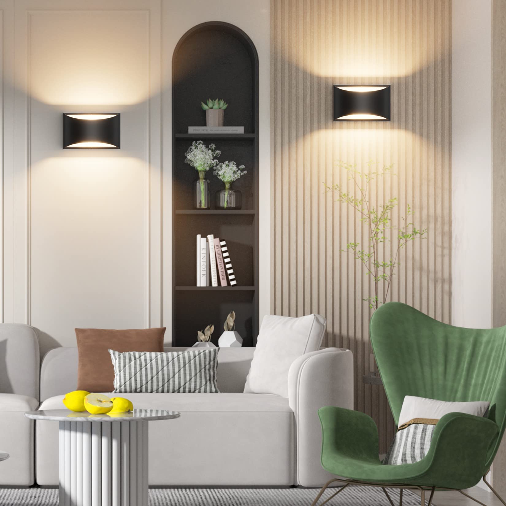 Aipsun up-down light emission creates balanced ambient illumination