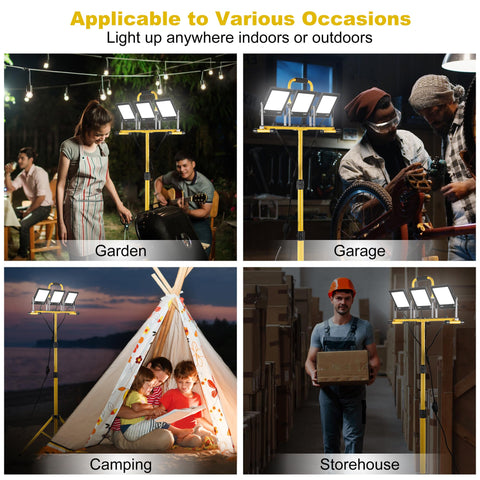 Aiptertet die-cast aluminum lamp heads ensuring durable performance