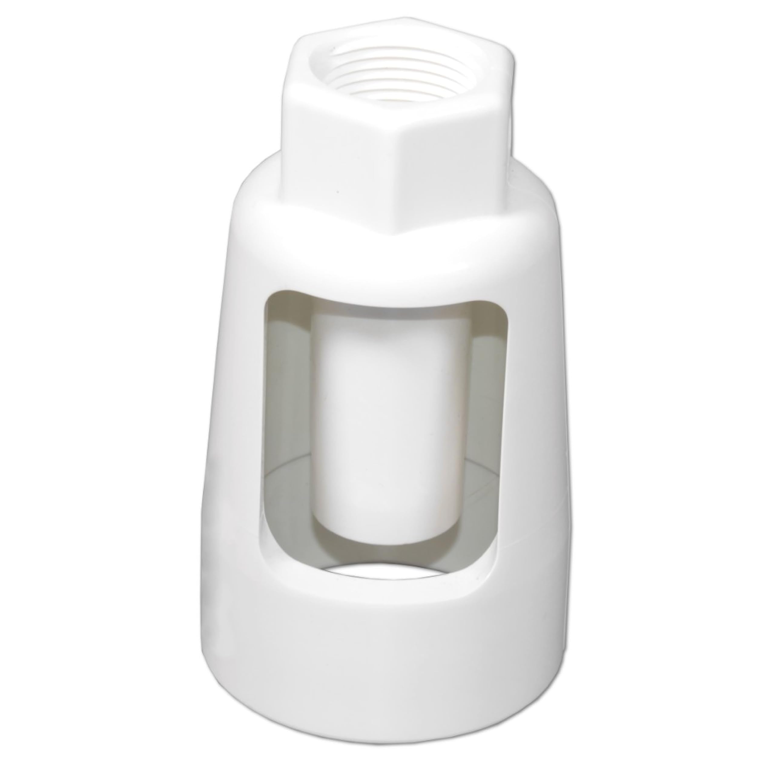 AIR GAP INTERNATIONAL ET115-002 front view, compact splash-free air gap for 1-1/2 inch standpipes.