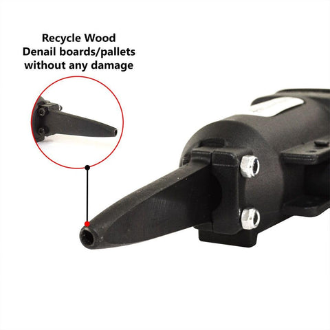 Air Locker AP700 precision driver diameter detail enabling precise nail placement.