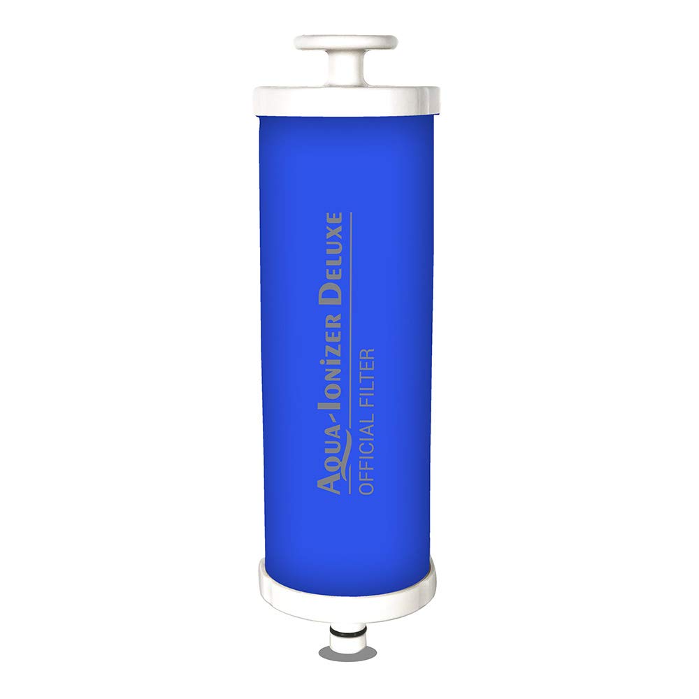 Air Water Life replacement carbon filter for Aqua Ionizer Deluxe reduces chlorine and odors.