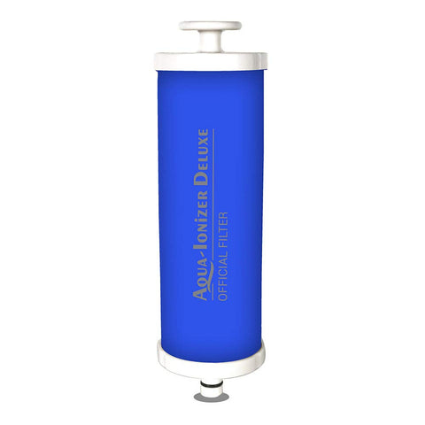 Air Water Life replacement carbon filter for Aqua Ionizer Deluxe reduces chlorine and odors.