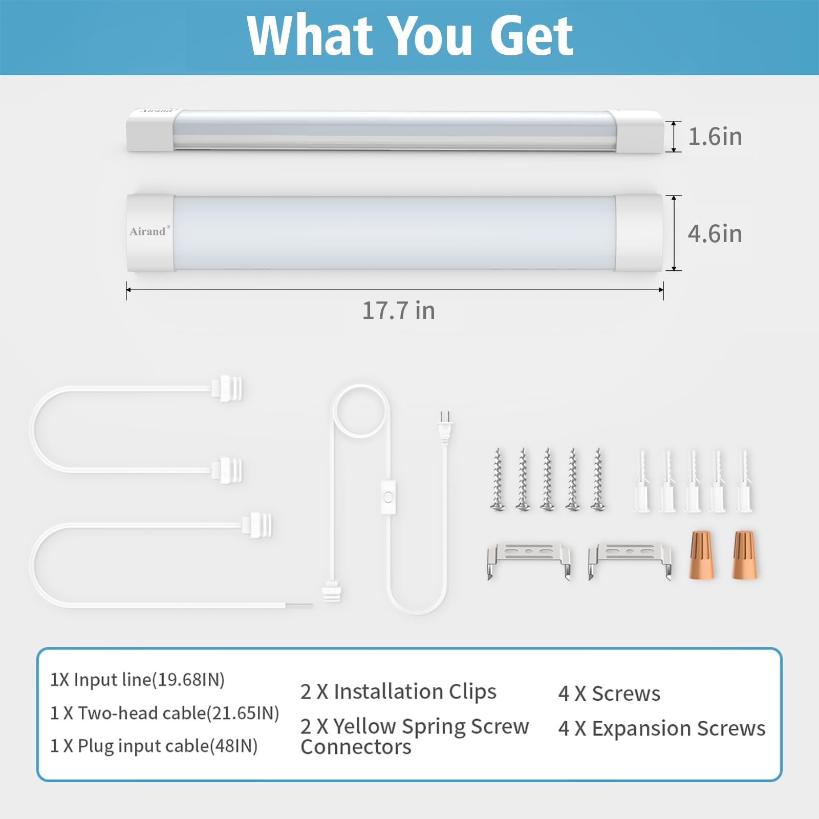 Airand easy-install plug-cord design enables quick, screw-free setup.