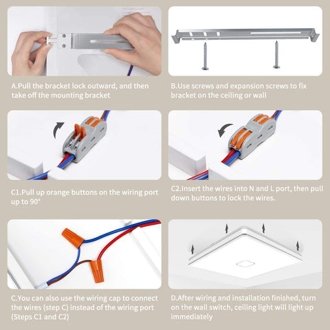 Airand long-life LED reaching up to 30,000 hours.
