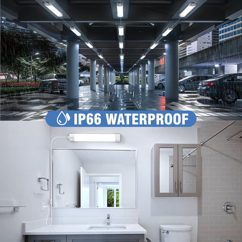 Airand plug-in ceiling light includes mounting hardware for quick installation.