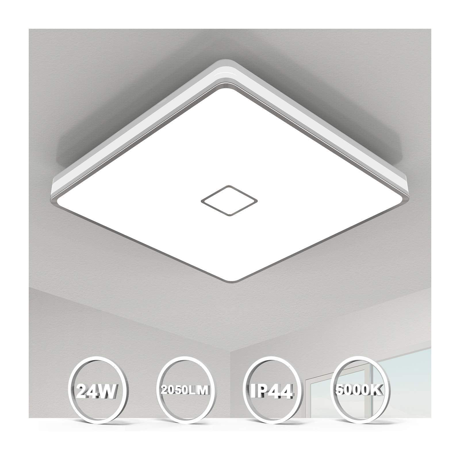 Airand versatile ceiling light for hallway and bedroom.