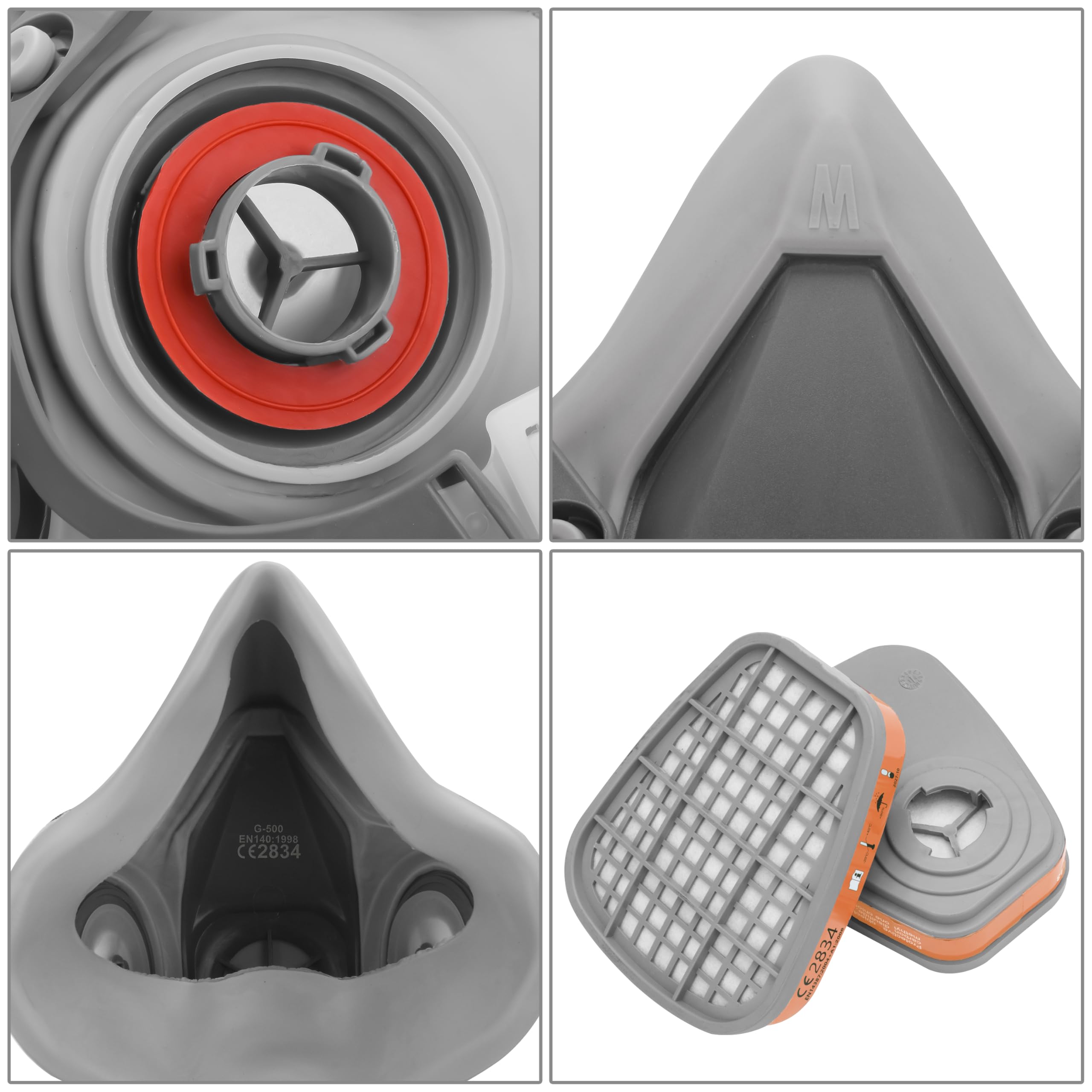 AirGearPro G-500 comfortable materials minimize skin irritation during wear.