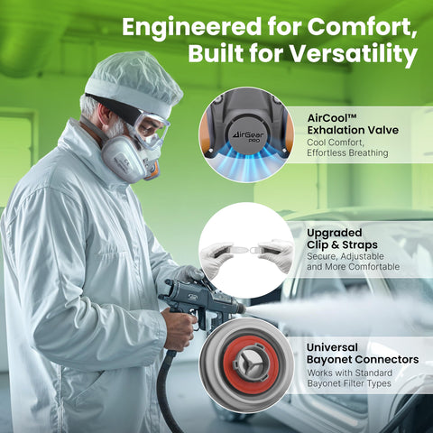 AirGearPro G-500 lightweight design reduces fatigue during long sessions.