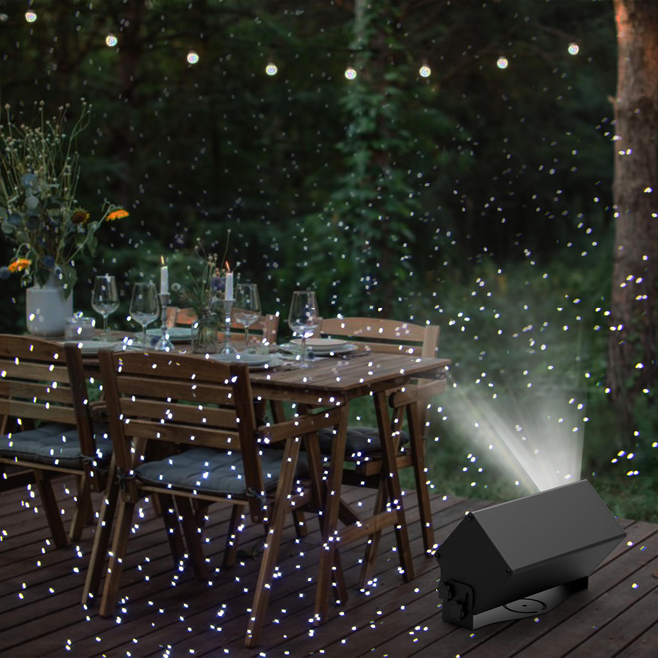 Airivo garden landscape decor enhances festive outdoor spaces.