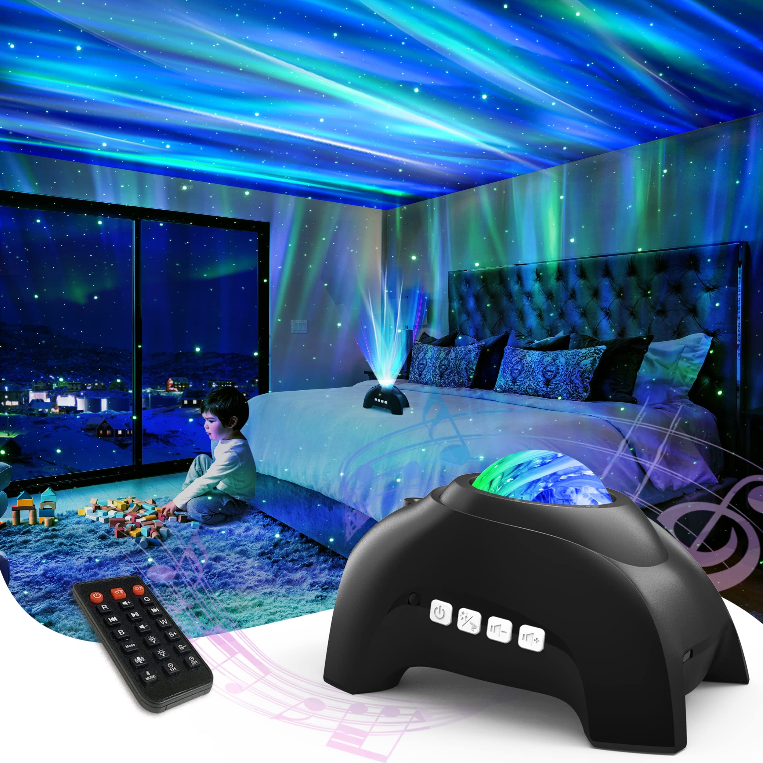 Airivo Northern Lights aurora projection for immersive mood lighting in a room