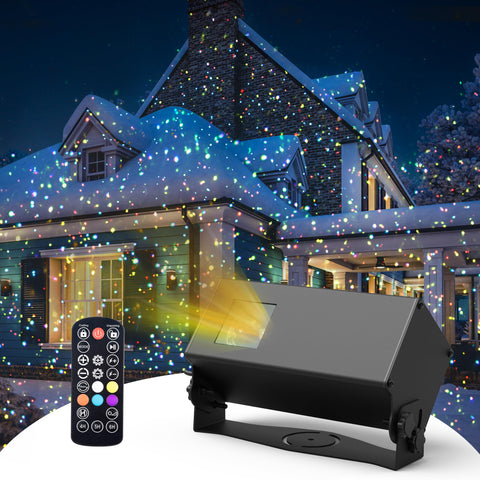 Airivo outdoor laser lights projector displaying firefly motion for enchanting yard decor