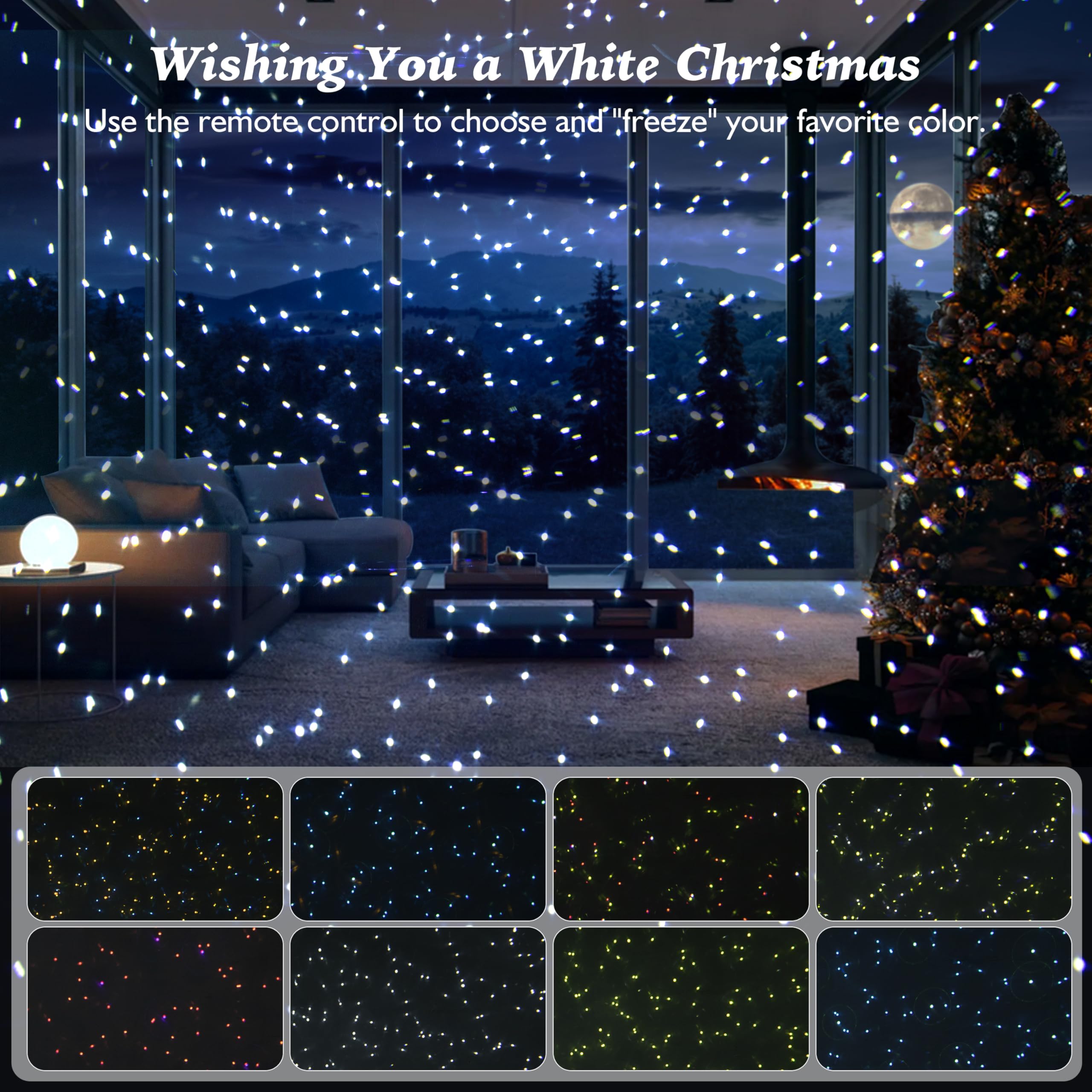 Airivo remote control facilitates color, mode, and speed adjustments from home