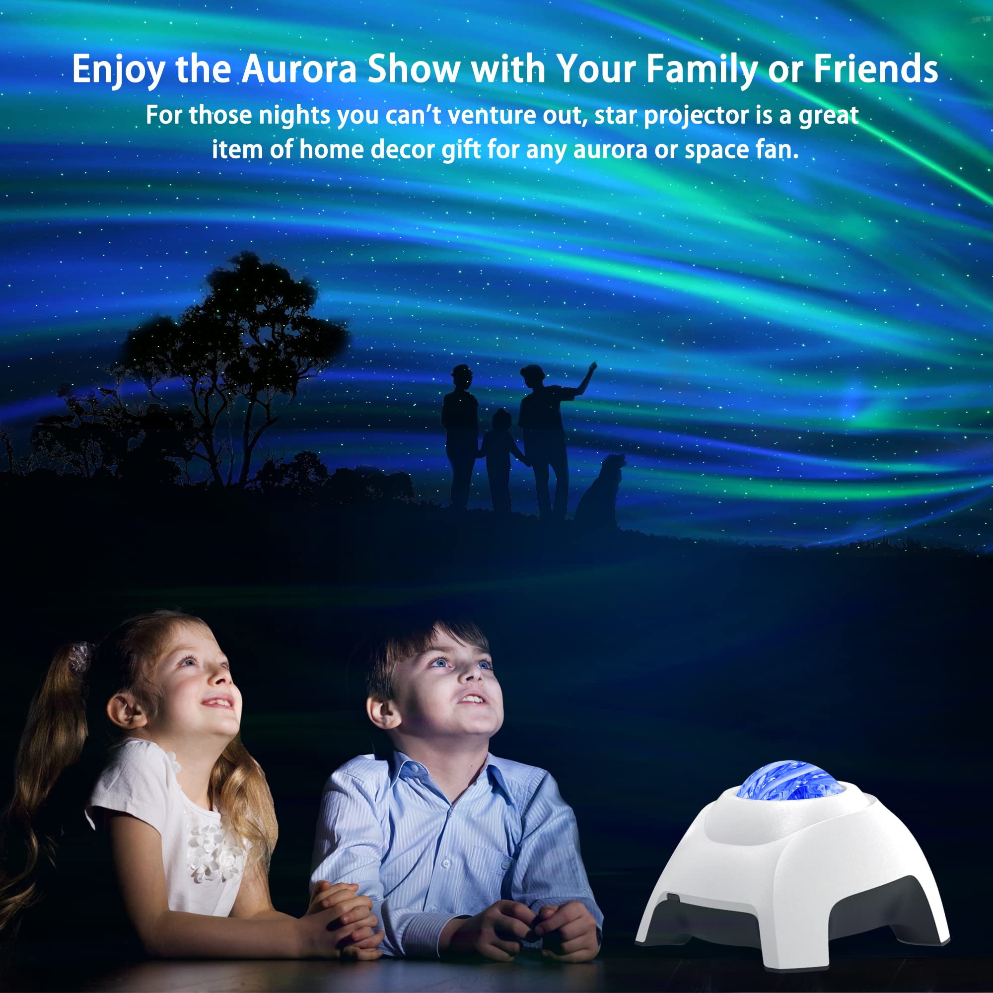 AIRIVO Star Projector makes a thoughtful gift for family and friends.