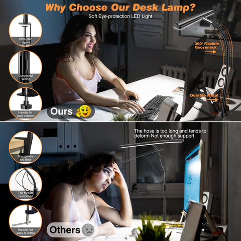 Airlonv 17-inch lamp bar provides broad, even workspace illumination