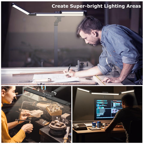 Airlonv desk lamp ideal for home office setup.