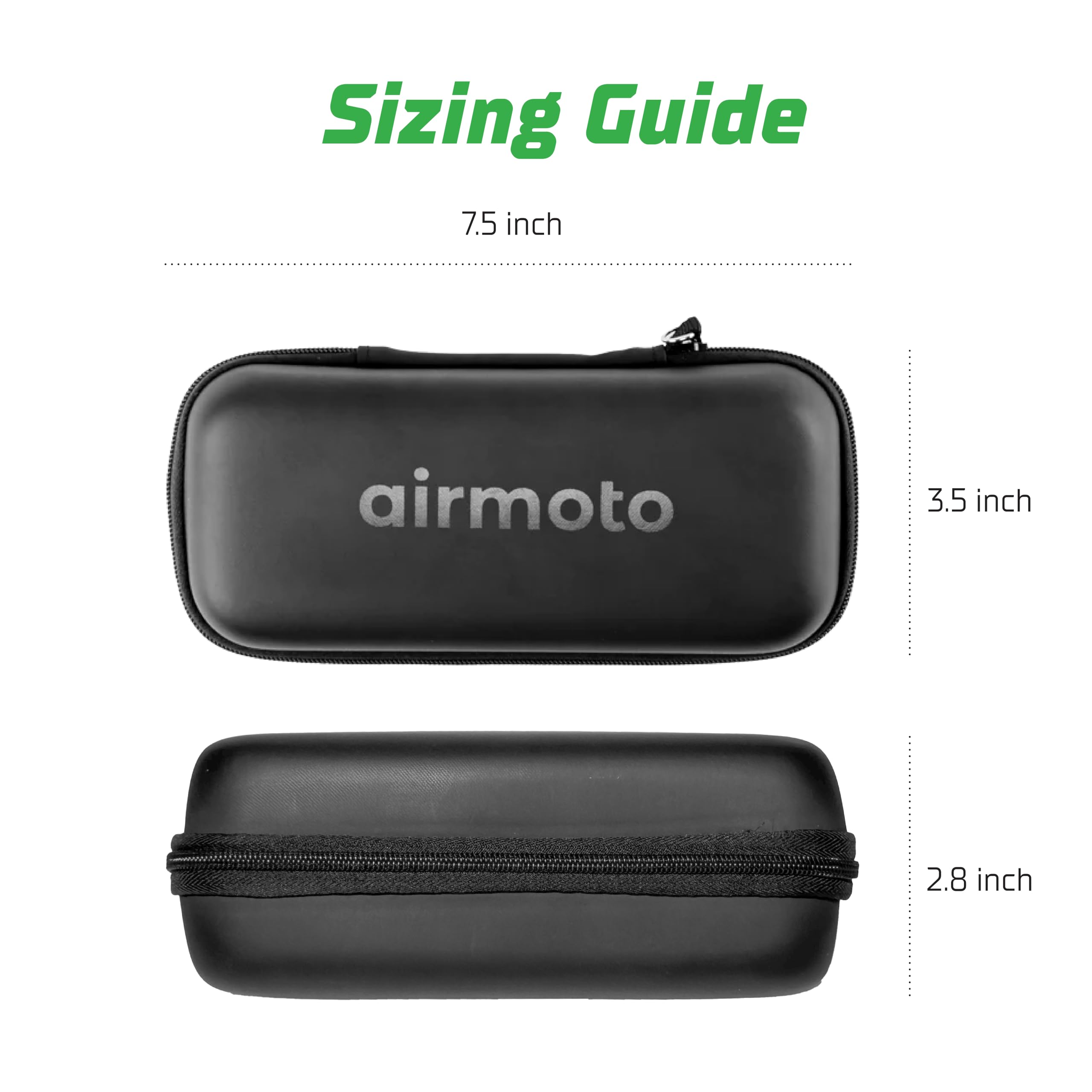 Case only listing for Airmoto carrying case; inflator sold separately