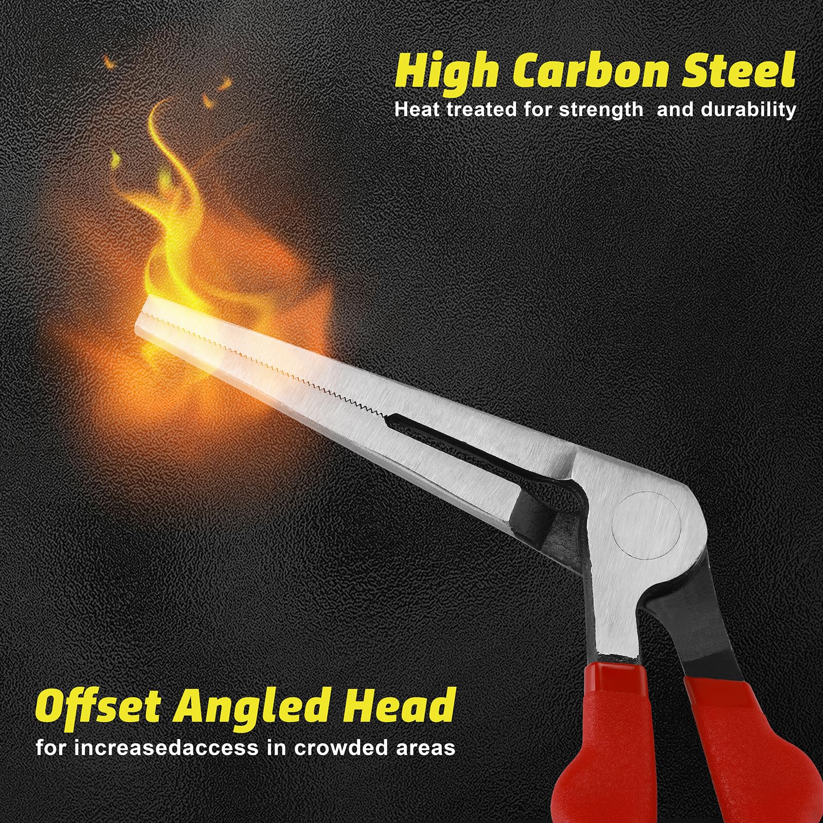 AIRTOON Kiwi double-injection handles improve grip comfort and control.