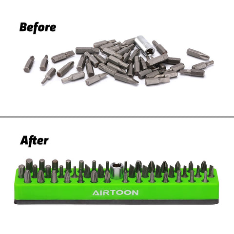 AIRTOON open design grants easy access to mixed bits.