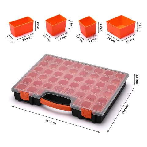 AirToon 6 heavy-duty latches secure the lid for transport.