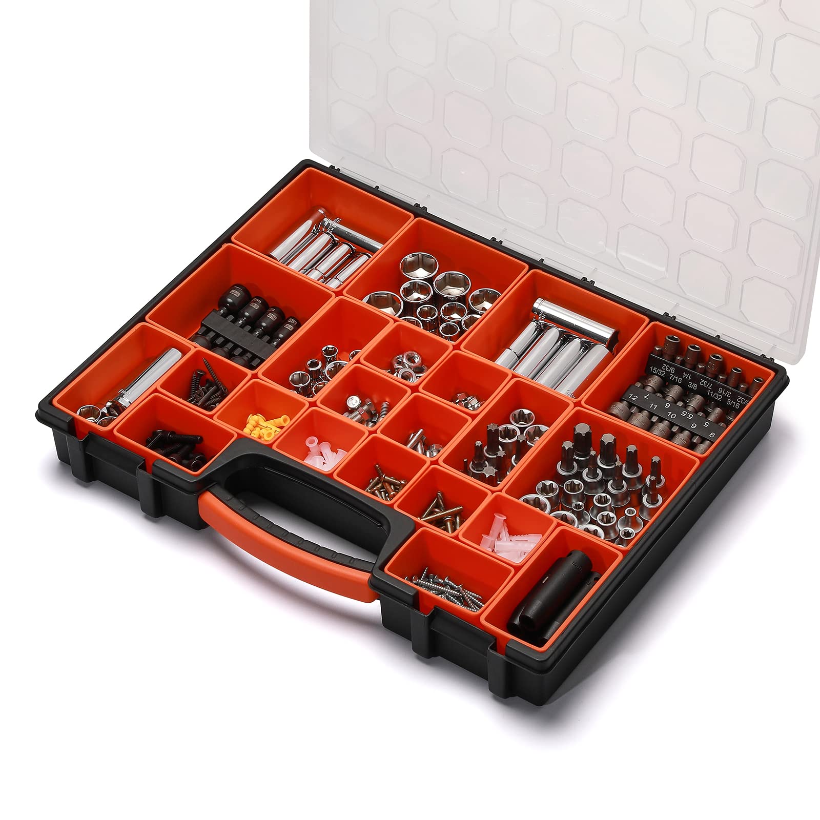 AirToon screw and bolt organizer helps reduce search time.
