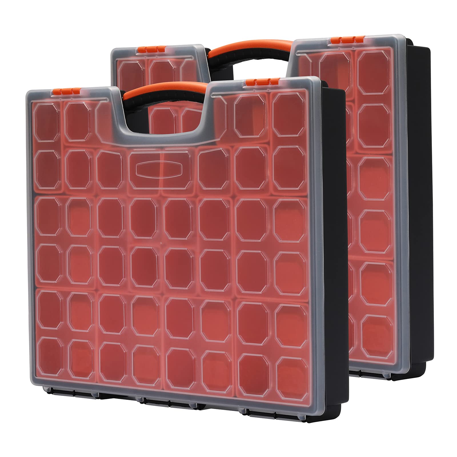 AirToon toolbox transparent lid enables fast part identification during projects.
