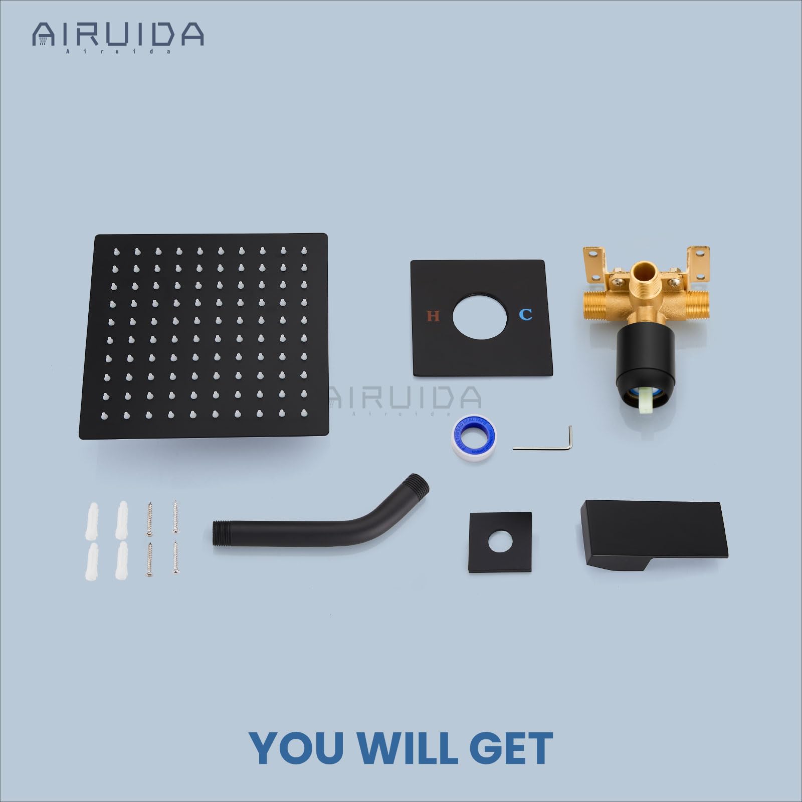 Airuida SUS304 stainless steel build for daily use
