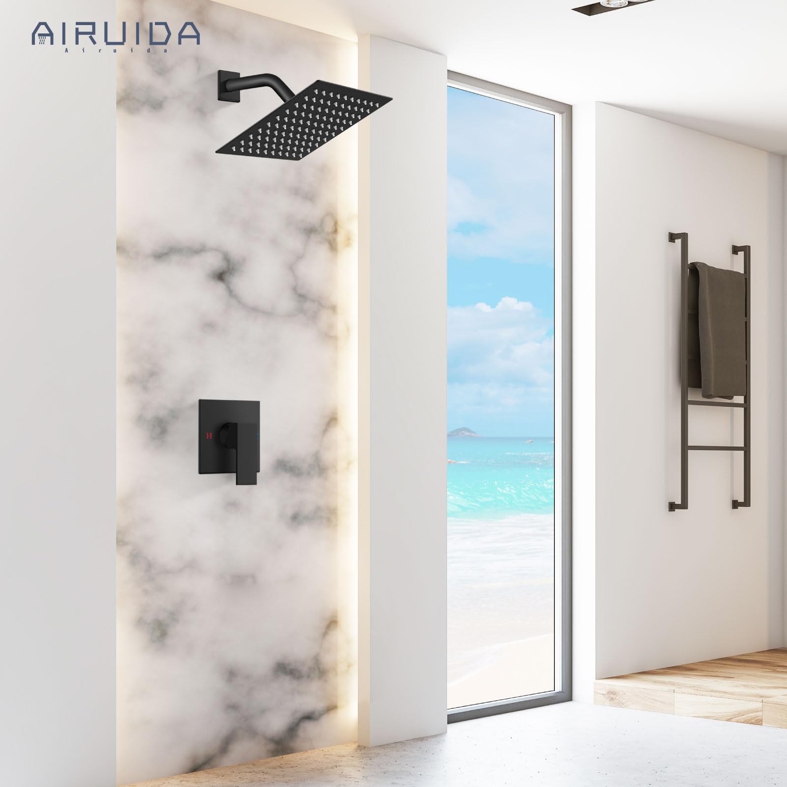 Airuida single-handle assembly for smooth temperature and flow