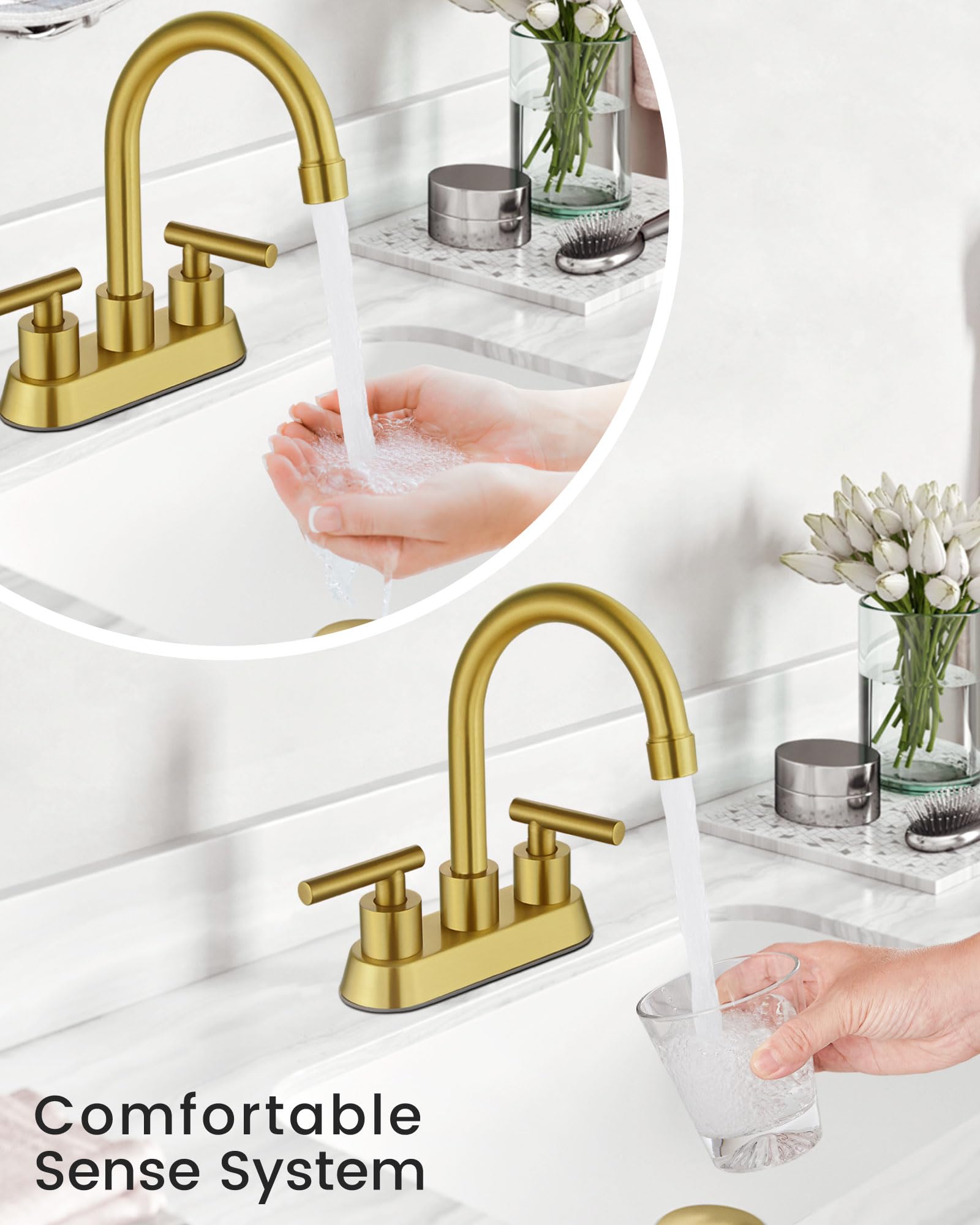 Airuida stainless steel body resists fingerprints and rust for long-lasting shine.