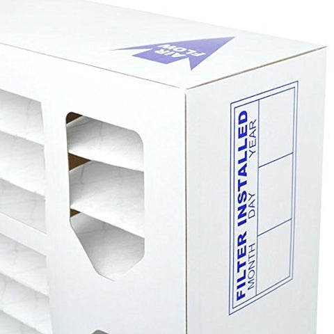 AIRx Filters 16x20x5 actual dimensions show fit in standard housings.