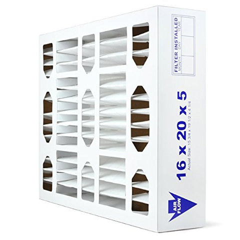 AIRx Filters 16x20x5 assembled pack emphasizes convenience of a two-pack replacement.