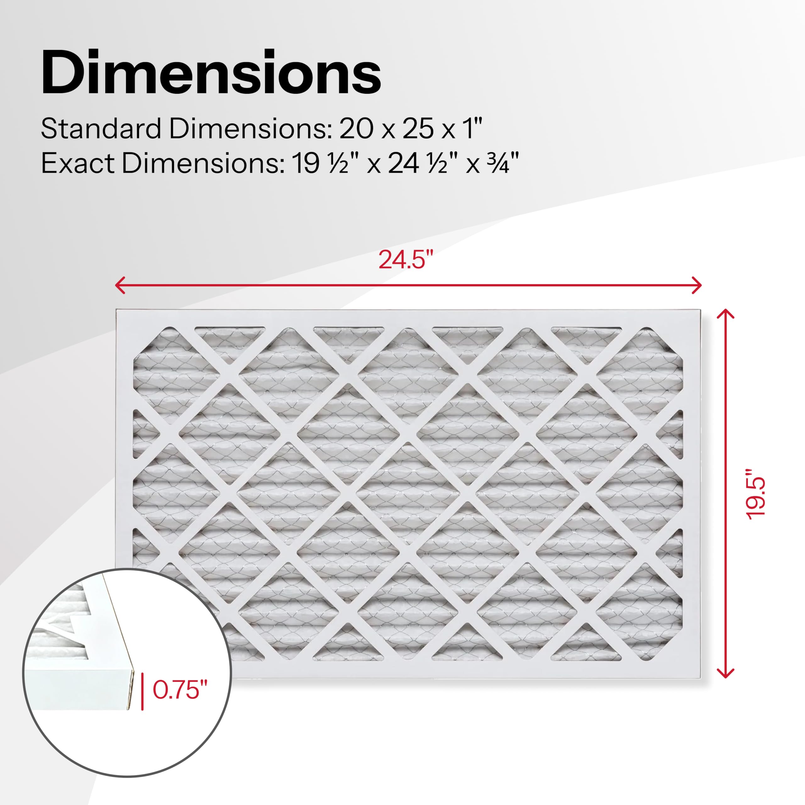 AIRx Filters made in USA label showcases domestic production.