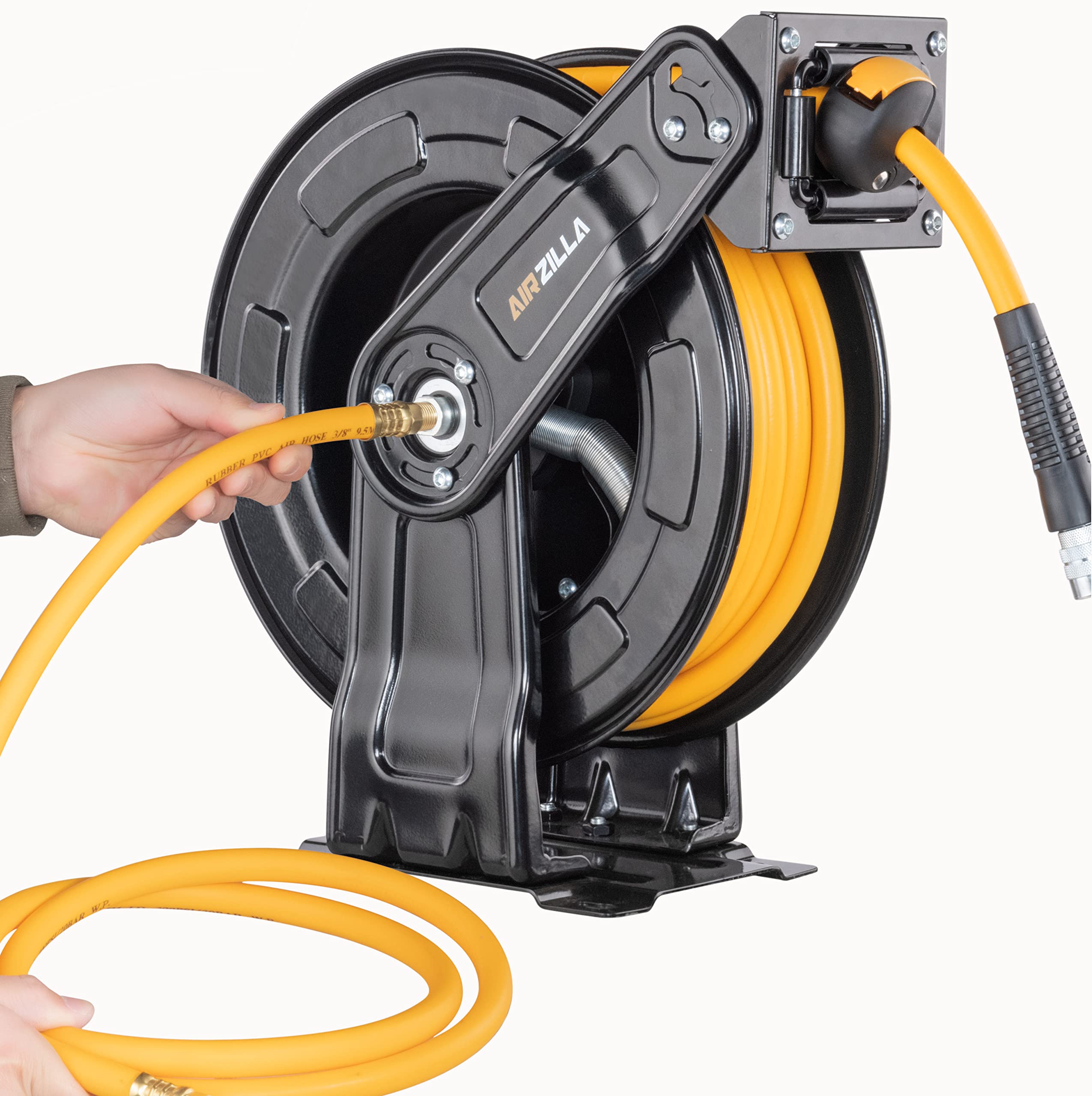 AirZilla quick-connect kit speeds tool setup and use.