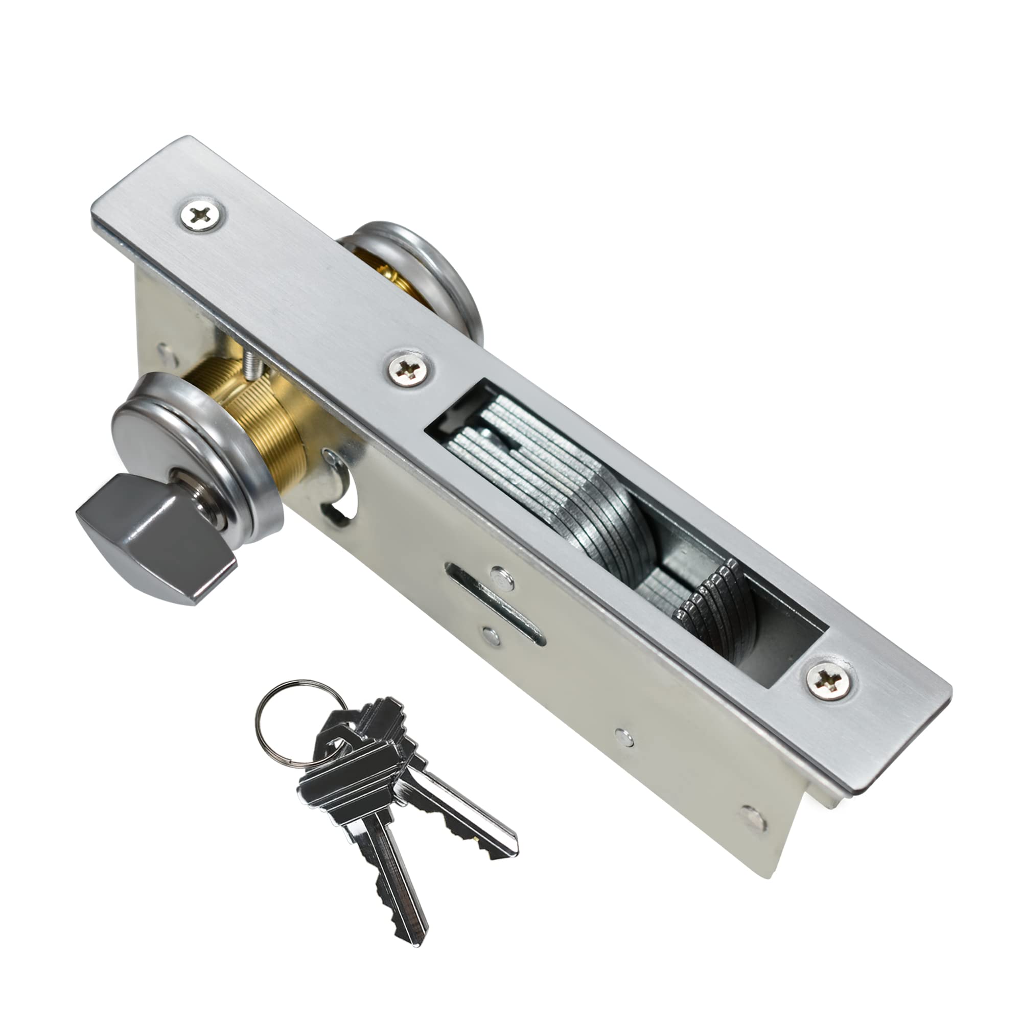 AIsecure backset 1-1/8 inch – precise alignment for smooth operation.