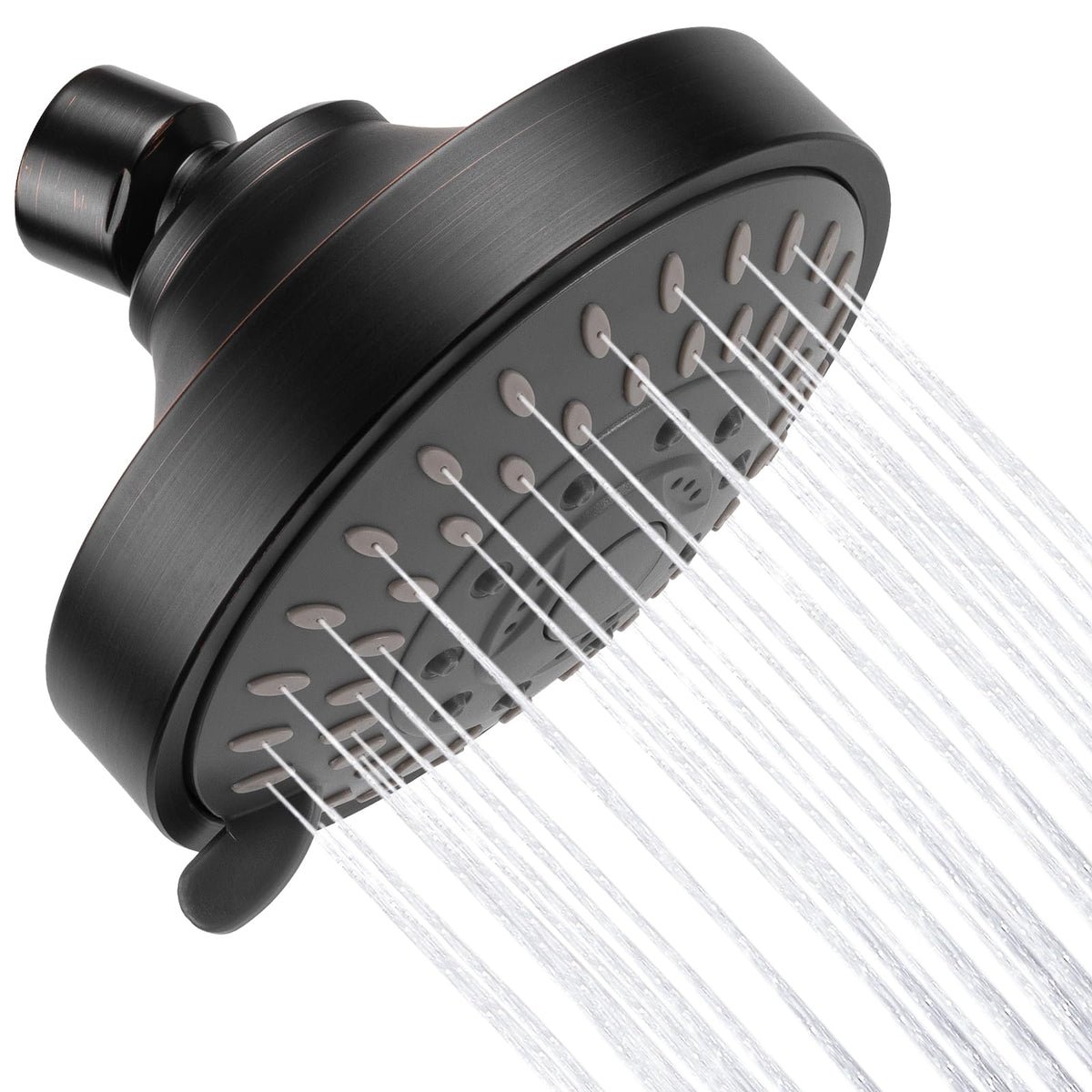 AISOSO shower head with oil-rubbed bronze finish for a stylish, rust-resistant bathroom upgrade.