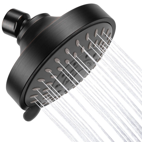 AISOSO shower head with oil-rubbed bronze finish for a stylish, rust-resistant bathroom upgrade.