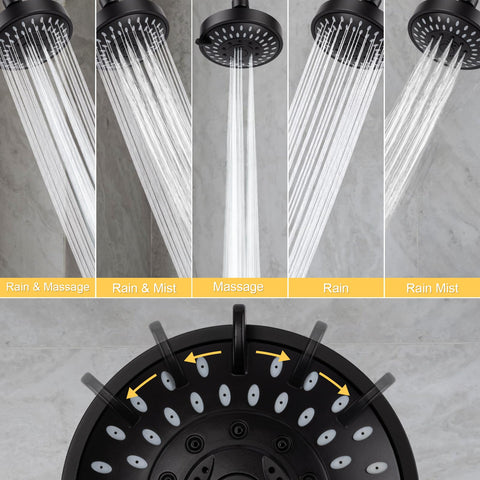 AISOSO 360-degree rotation directs spray with flexible positioning
