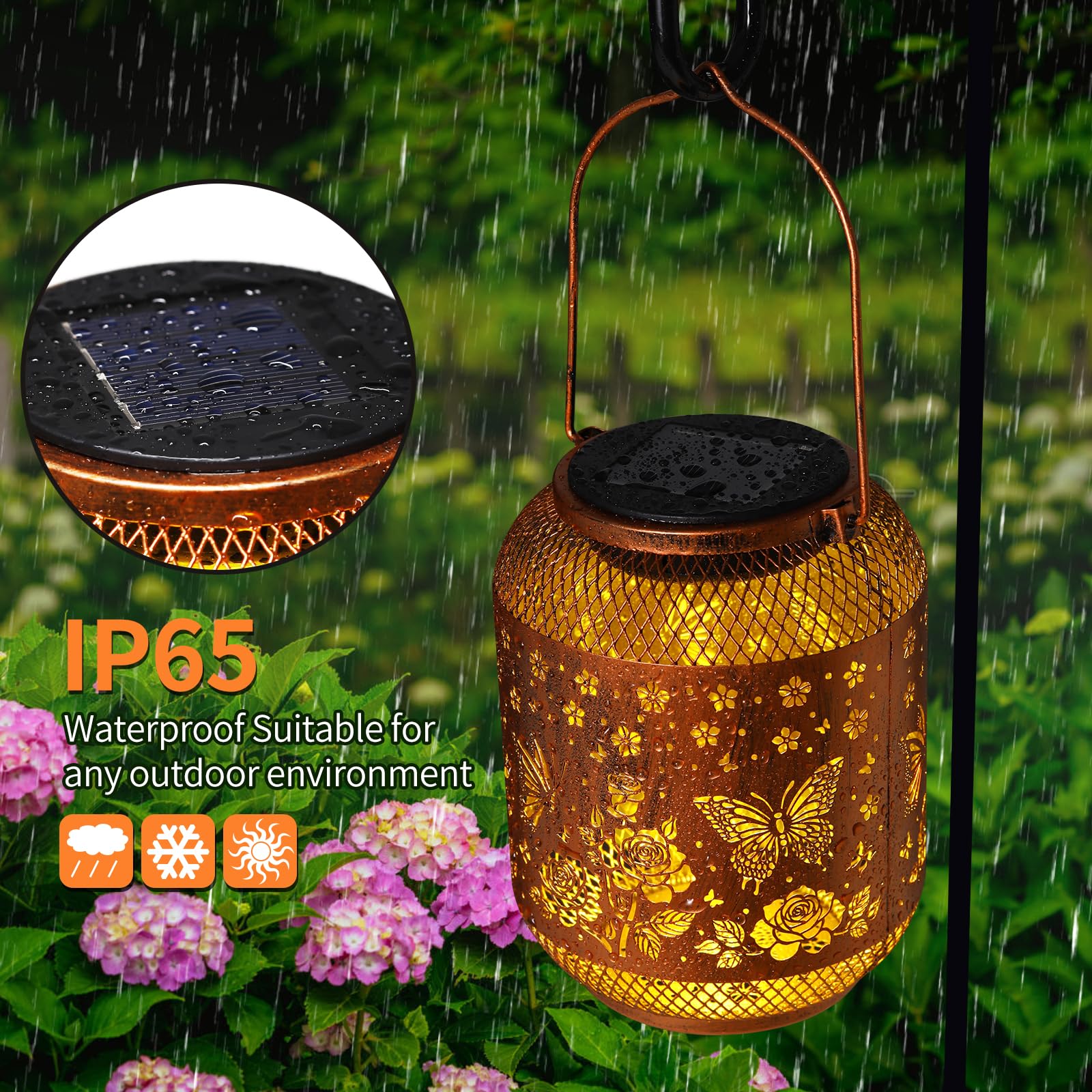 AITENISEN backyard pathway illumination adds safety and charm at night