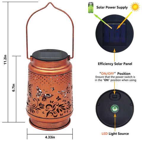 AITENISEN garden lanterns are ideal gifts for garden lovers.