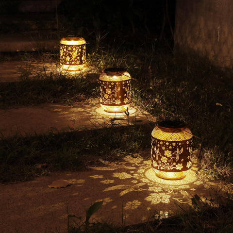 AITENISEN porch yard patio lanterns enable festive lighting for evenings outdoors