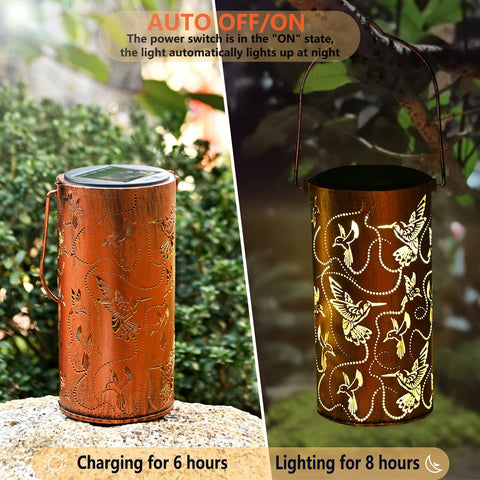 AITENISEN solar lantern for pathway lighting enhances walkway safety.
