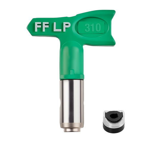 Aitruman 310 fine finish spray tip creates a steady 6–8 inch fan for even coats