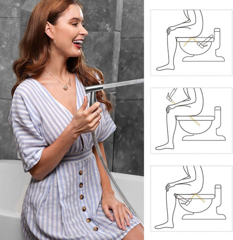 AITUOSI bidet sprayer ideal for diaper cleaning and pet baths.