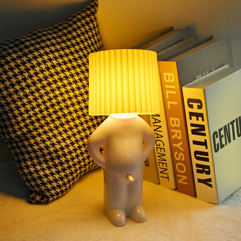 AIVXV OMG That Wiener Switch night light seen from the front, cozy ambience.