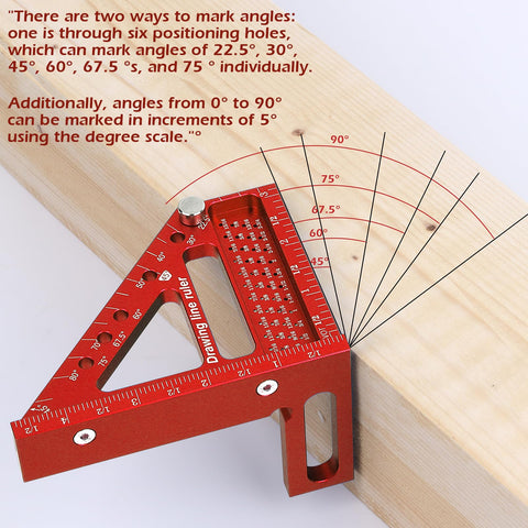 Aiwons 3D compact ruler fits in your pocket for on-the-go measurements.