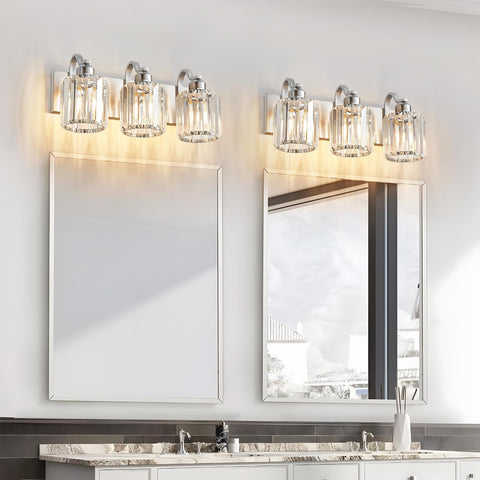Aixialin bathroom vanity placement adds elegance to baths and hallways