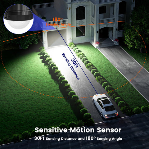 AIXPI IP65 waterproof design withstands rain and cold outdoor conditions