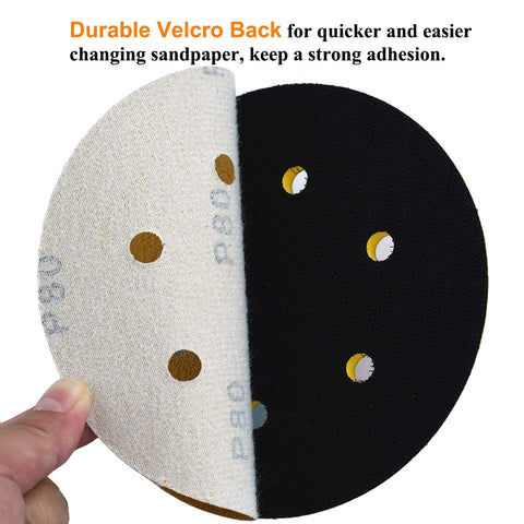 Aiyard 6-hole design enables efficient dust collection during sanding