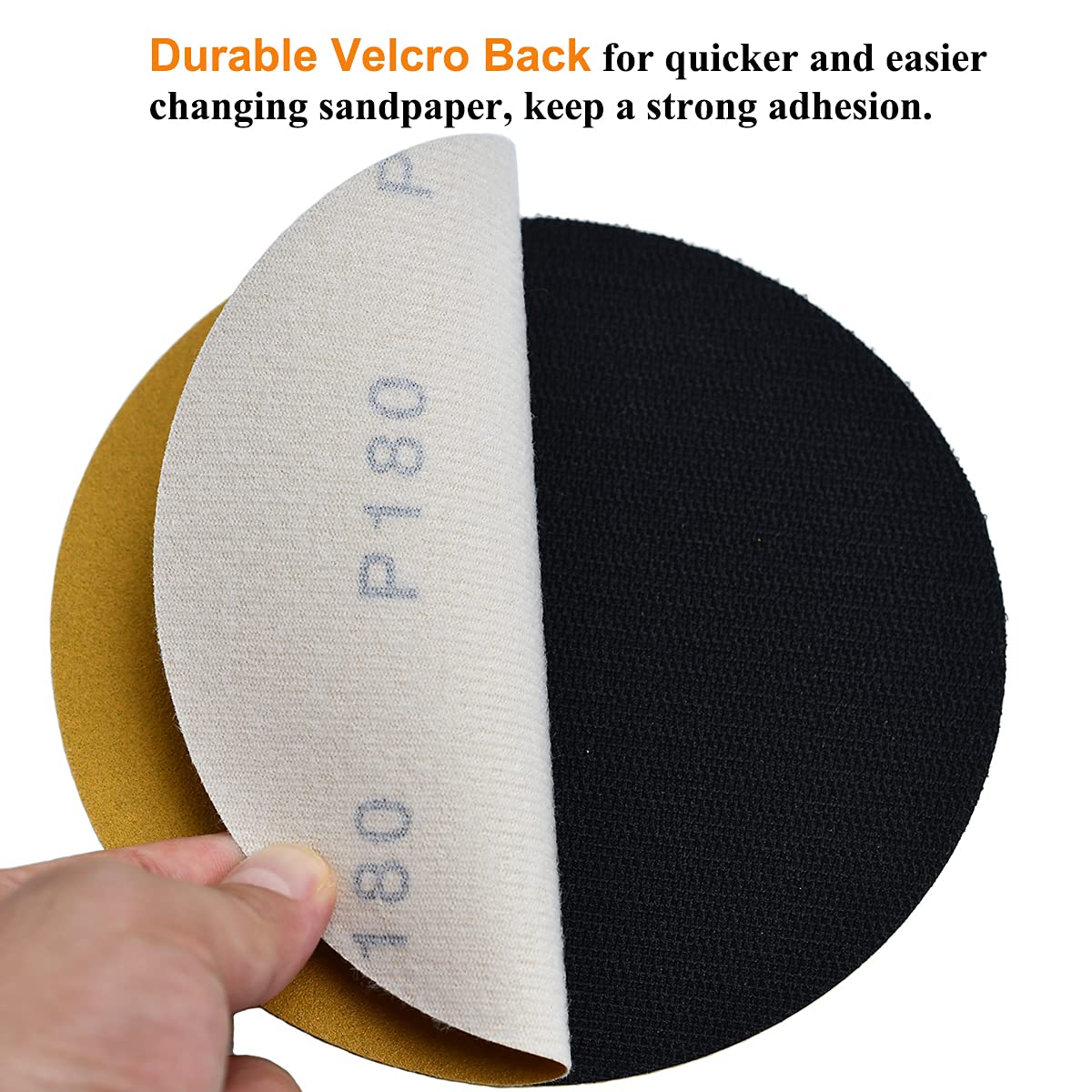 Aiyard aluminum oxide 180-grit disc offering durable sanding performance.